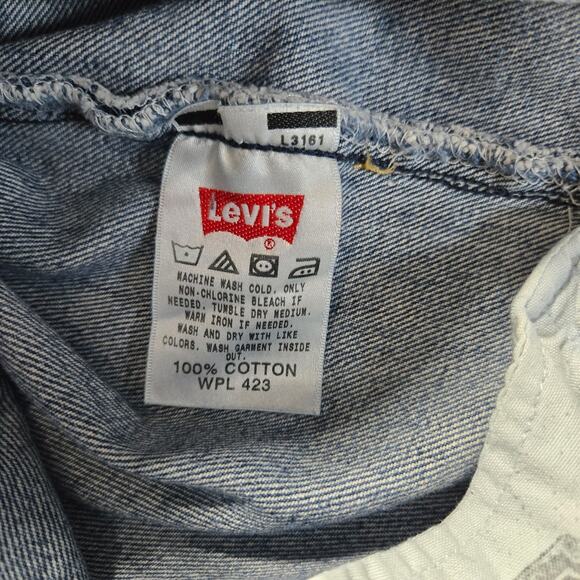 Levis 501 XX Mens Blue Denim Jeans W32 L36 Haiti Medium Wash, 32x36 Vintage Y2K - Picture 10 of 14